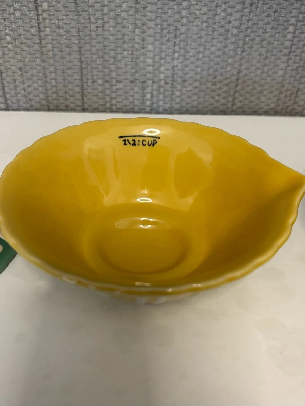 Vintage Pier 1 Ceramic Turtle Nesting Measuring Cups Set of 5 Baking Cooking